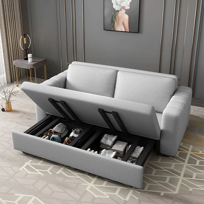 Sofa-cum-Bed | Grey Colour | 3 Extensions