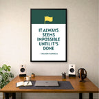 Fearless Progress Mindset | Framed | Ready to Hang | Home Decor House