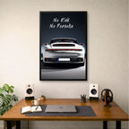NO RISK NO PORSCHE - Porsche Risk Edition | Framed | Ready to Hang | Home Decor House