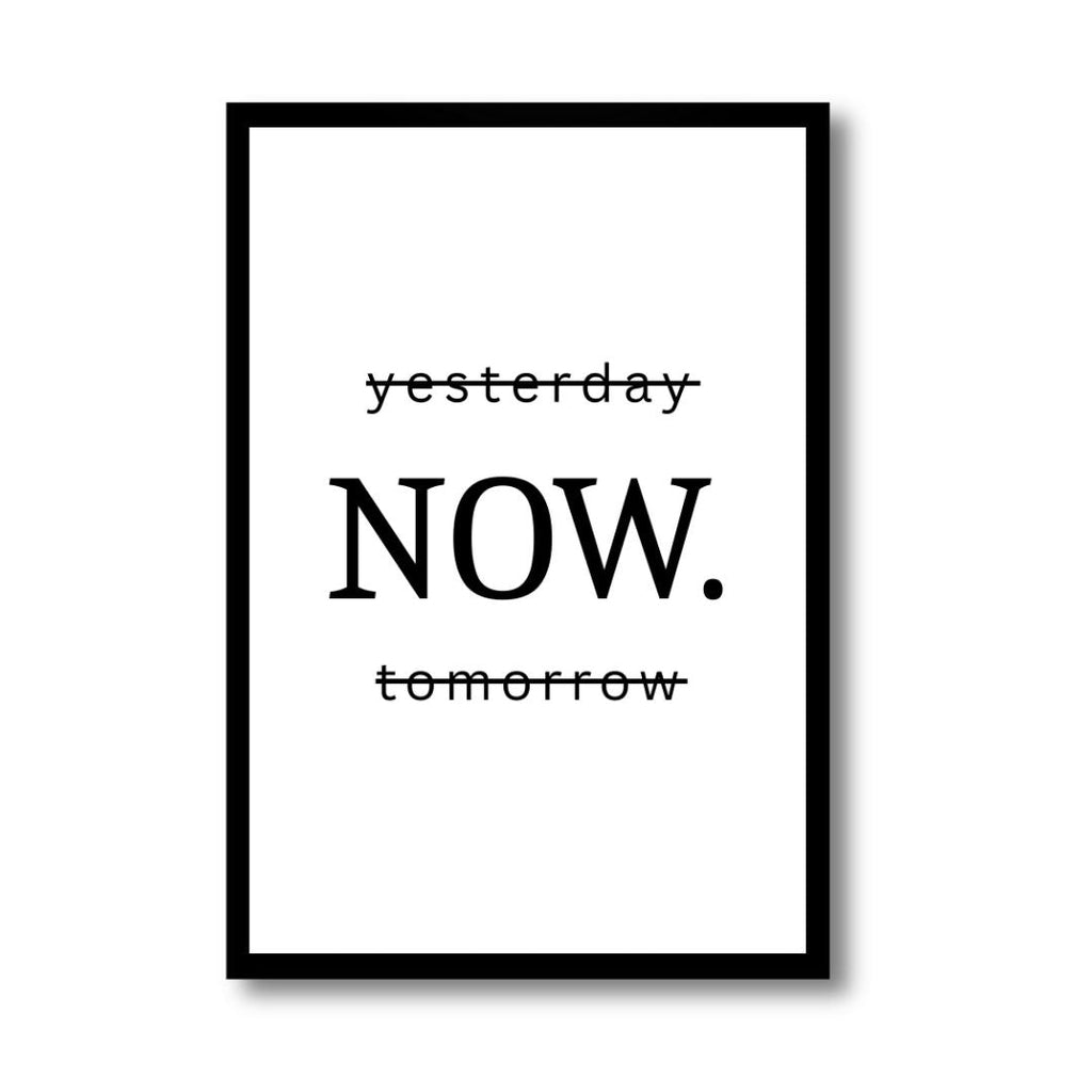 Power of Now – Take the Moment | Framed | Ready to Hang | Home Decor House