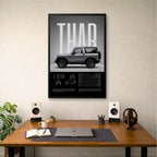 Thar Offroad Legend | Framed | Ready to Hang | Home Decor House