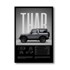 Thar Offroad Legend | Framed | Ready to Hang | Home Decor House