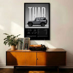 Thar Offroad Legend | Framed | Ready to Hang | Home Decor House