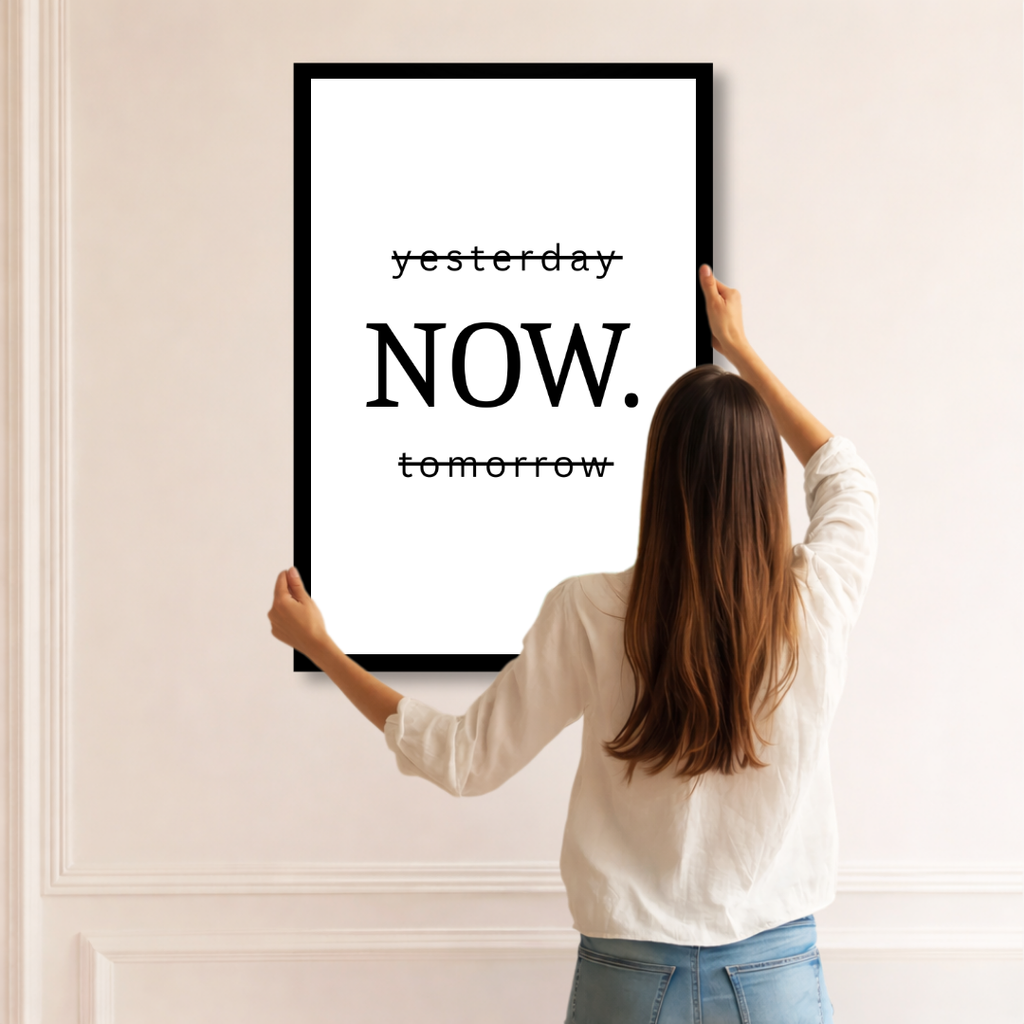 Power of Now – Take the Moment | Framed | Ready to Hang | Home Decor House