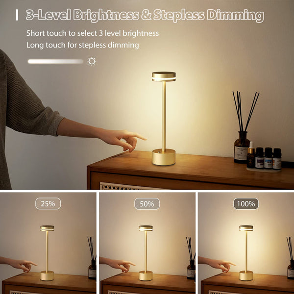 Home Décor House™  Ambient Wireless Touch Sensor Lamp