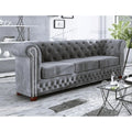 5 - Seater Sofa | Grey Colour | Triple Cushioned