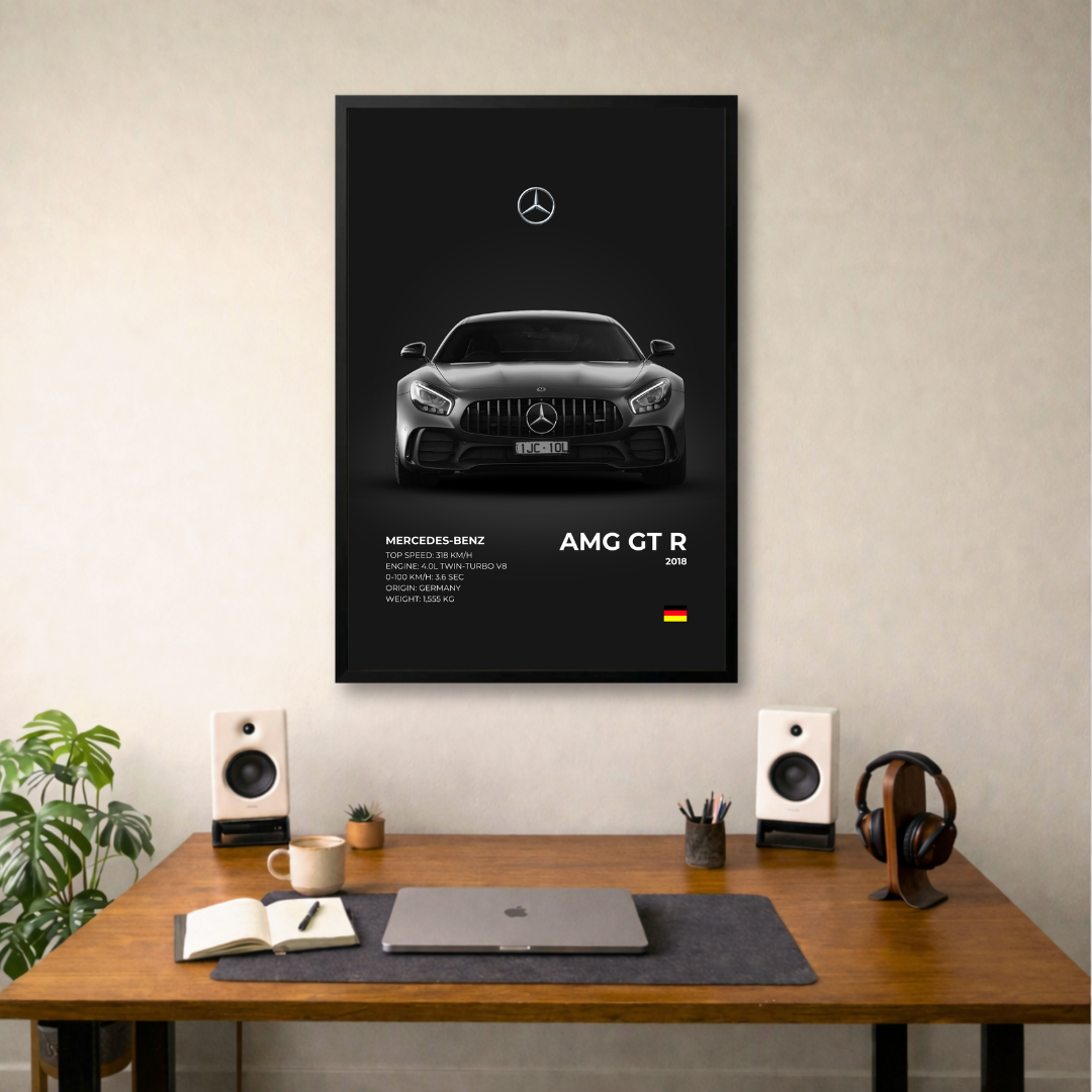 Phantom AMG GTR | Framed | Ready to Hang | Home Decor House